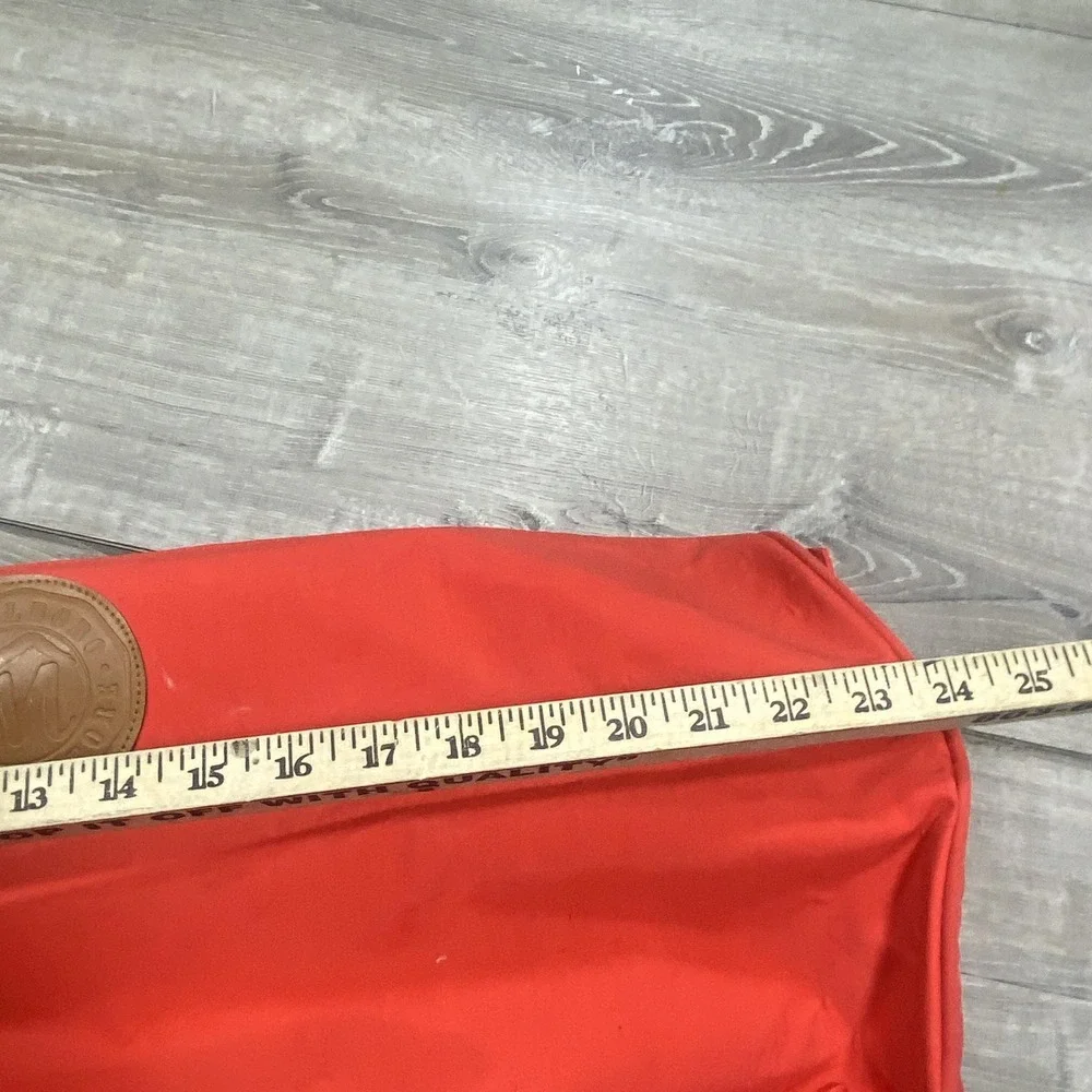Marlboro Country Store Duffle Bag 25 Inch Red Canvas Soft Case Travel Gym‎